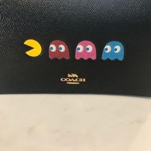 Coach Pac-Man Clutch Crossbody Pac Man PacMan